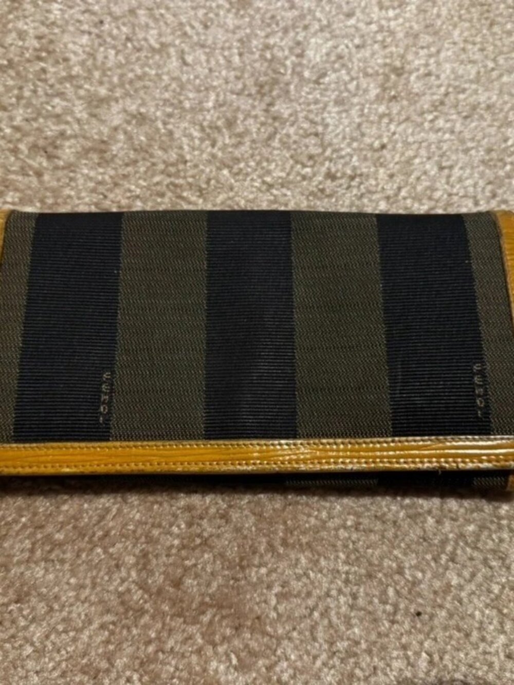 100% Authentic Vintage FENDI Bi-fold Wallet Made in Italy